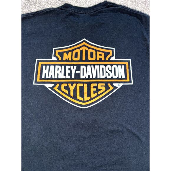 Harley-Davidson‎ T-Shirt 75th Ranger Association Size M Black Tshirt - Picture 6 of 7